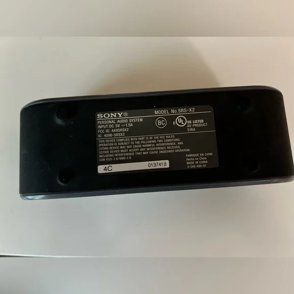 Sony SRS-X2 Ultra Portable Bluetooth Speaker